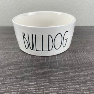 🖤Rae Dunn BULLDOG Dog Dish🖤
